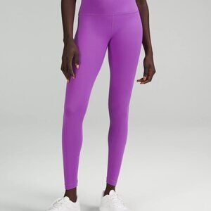 Lululemon Wunder Train Leggings 28" - Magenta